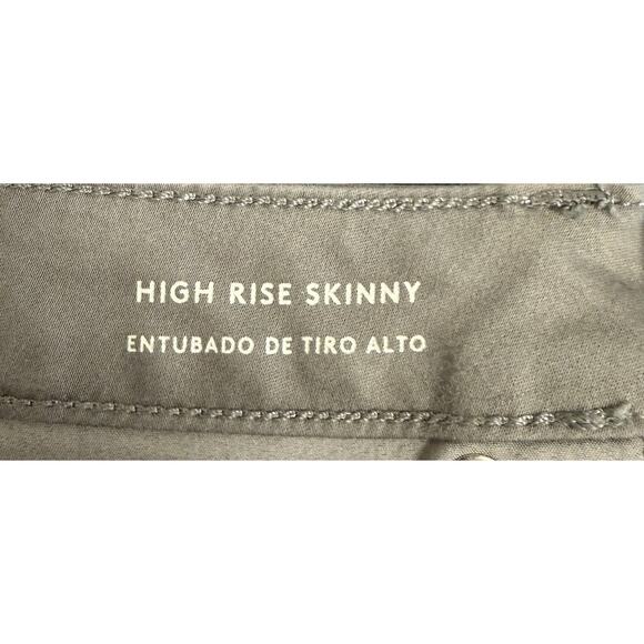 Universal Thread Women Skinny Jean 10 High Rise Stretch Gray Slim Sculpt New - Picture 9 of 11